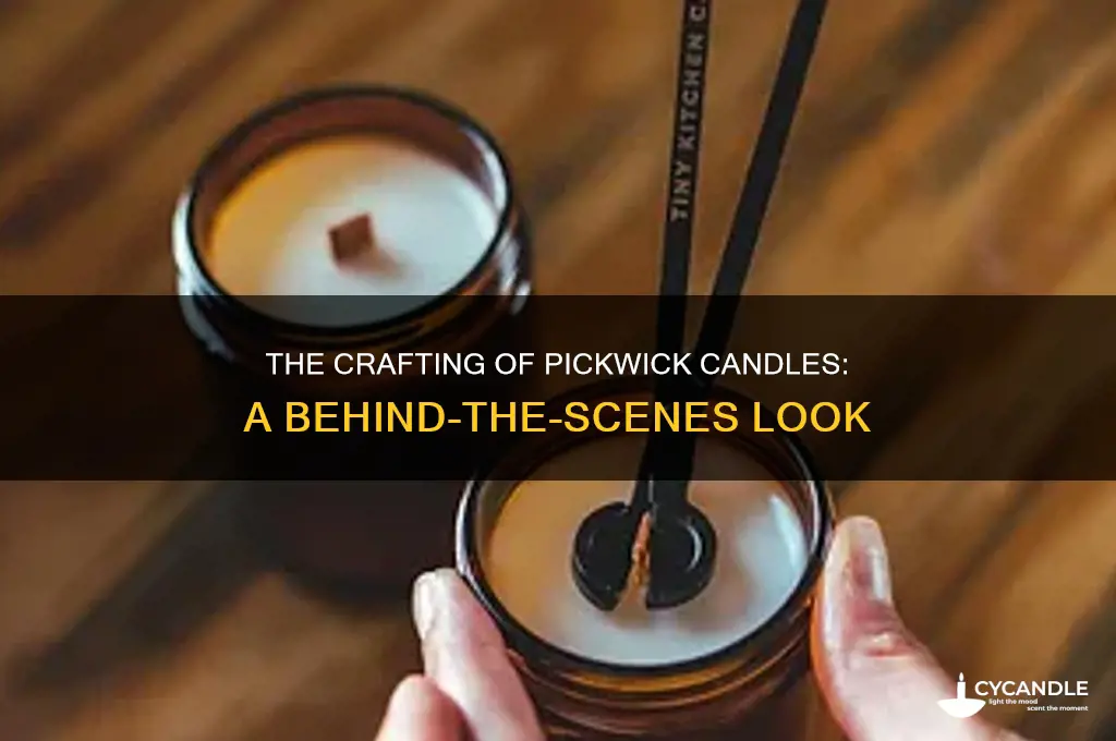 where are pickwick candles made