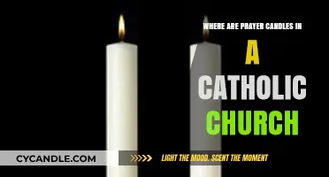 Finding Prayer Candles in a Catholic Church