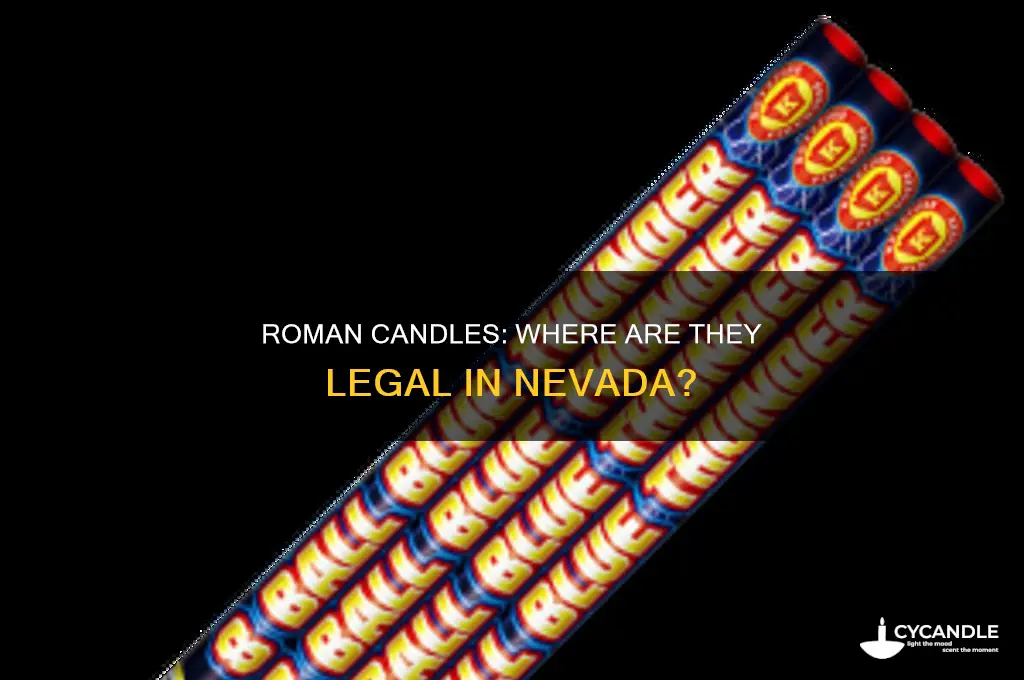 where are roman candles legal nevada