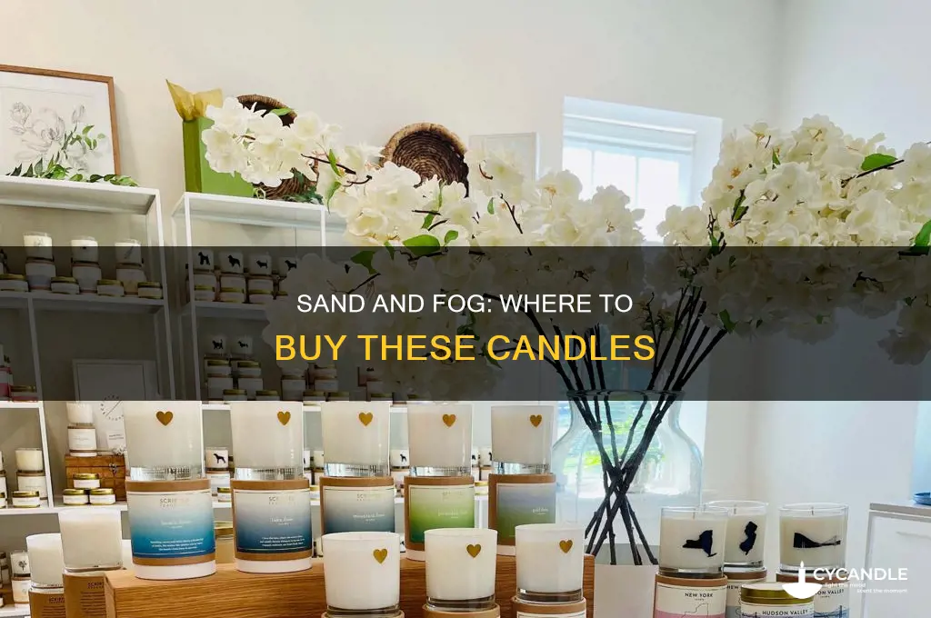 where are sand and fog candles sold