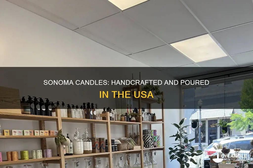 where are sonoma candles made
