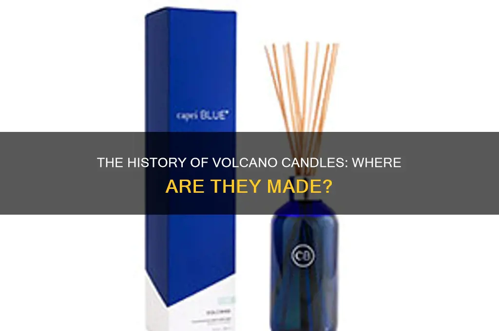 where are volcano candles made