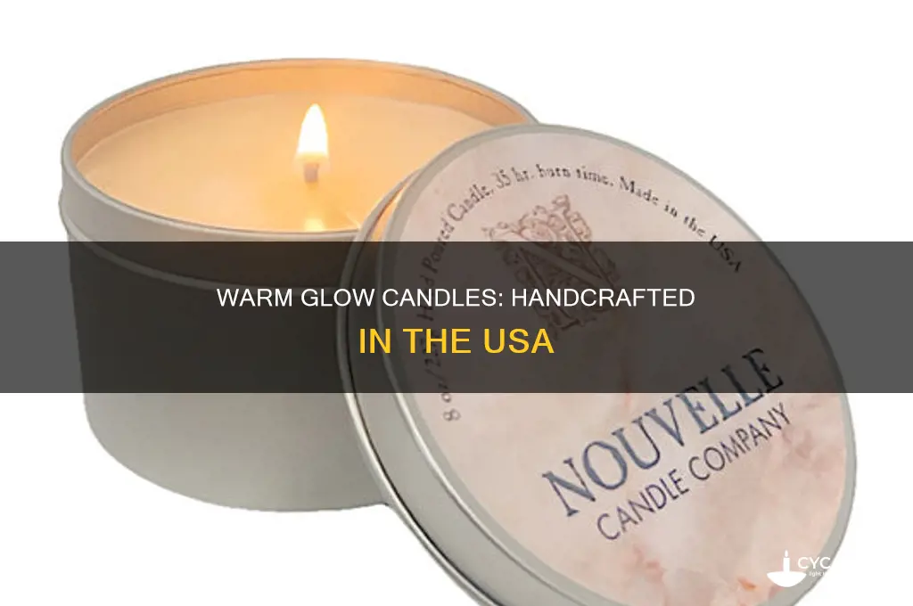 where are warm glow candles made