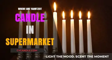 Finding Yahrtzeit Candles: A Supermarket Guide