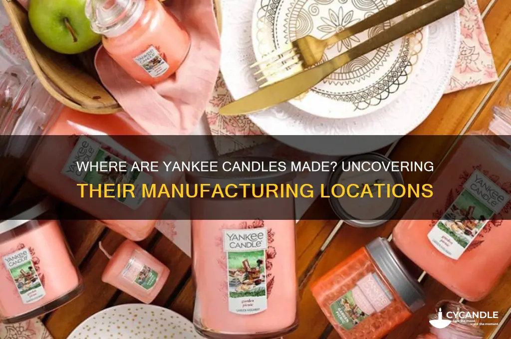 where are yankee candles manufactured