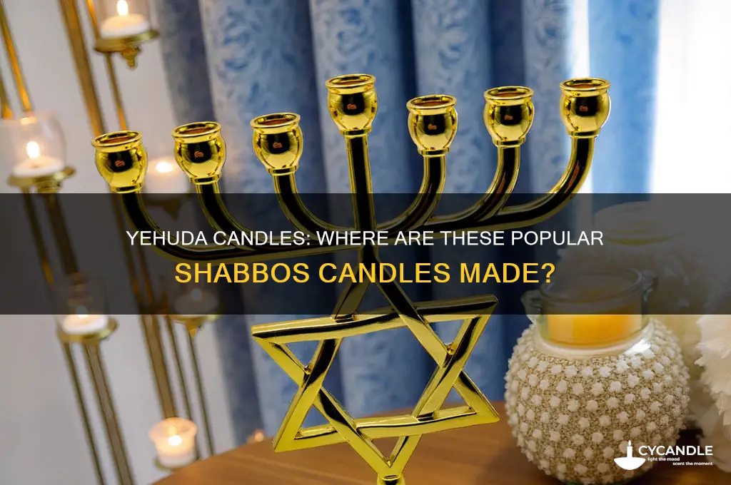 where are yehuda shabbos candles made