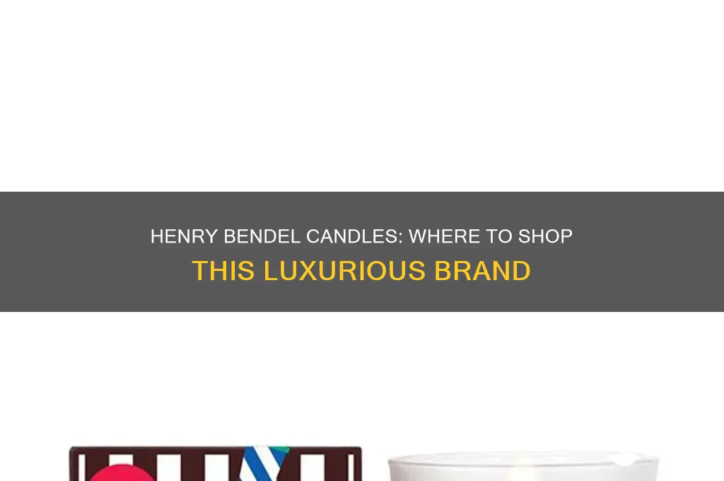 where arehenrybendyl candles sold