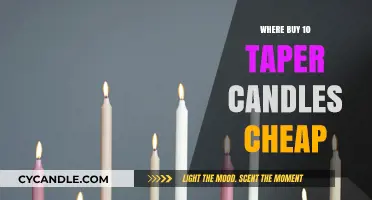 Affordable Taper Candles: Top Places to Buy 10 for Less