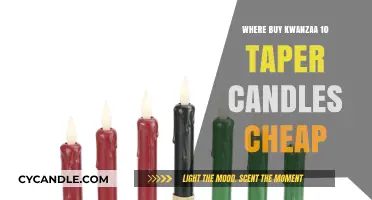 Affordable Kwanzaa 10 Taper Candles: Where to Buy Them Cheap