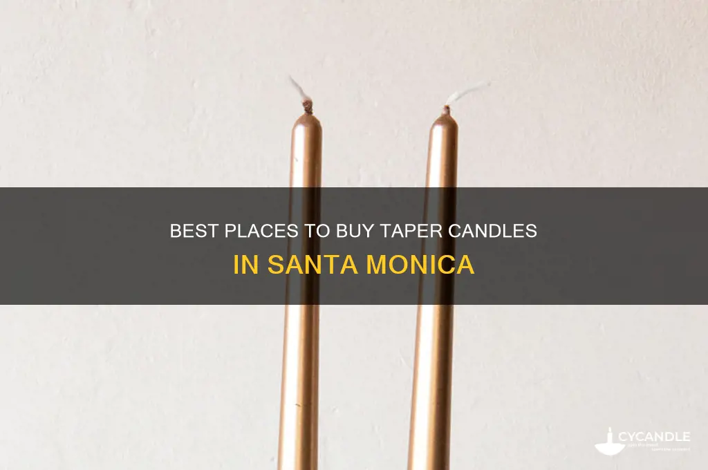 where buy taper candles in santa monica