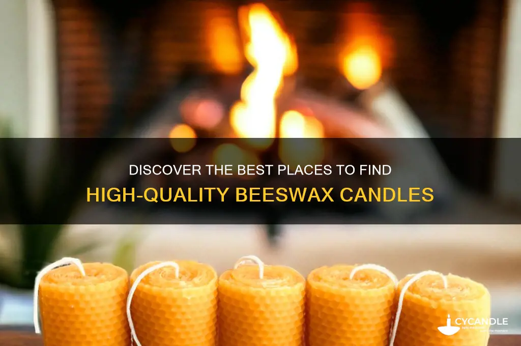 where can find beewax candle