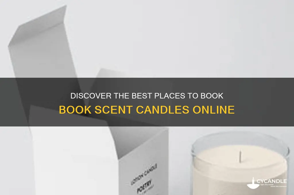 where can i book book scent candles