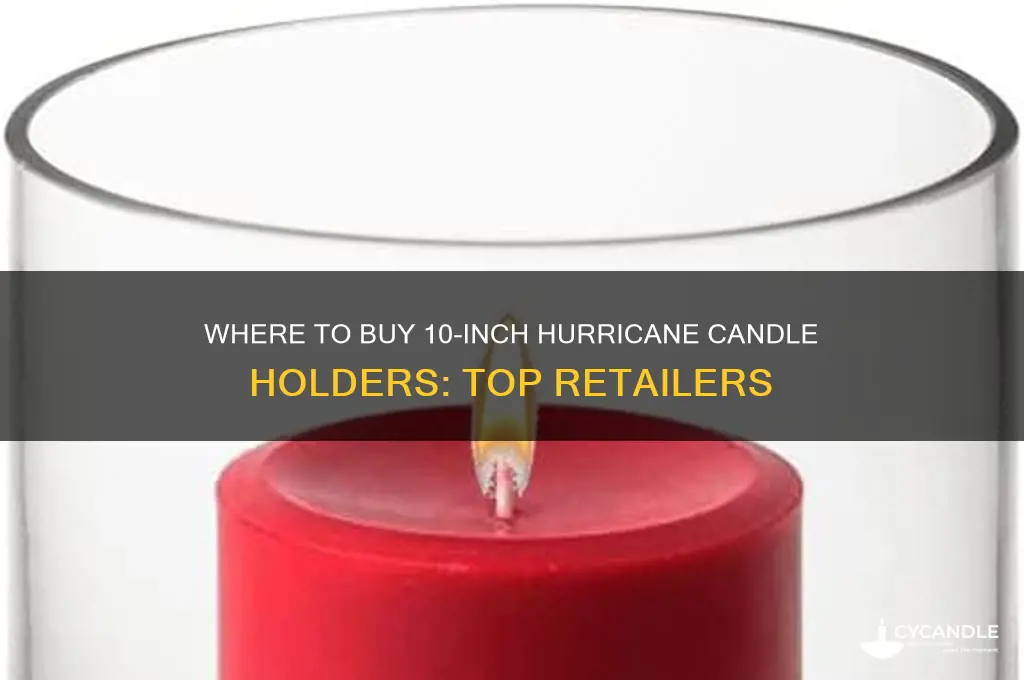 where can i buy 10 inch hirricane candle holders