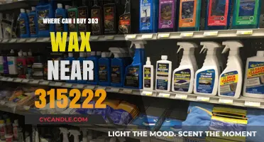 Find 303 Wax Near 315222: Top Local & Online Retailers