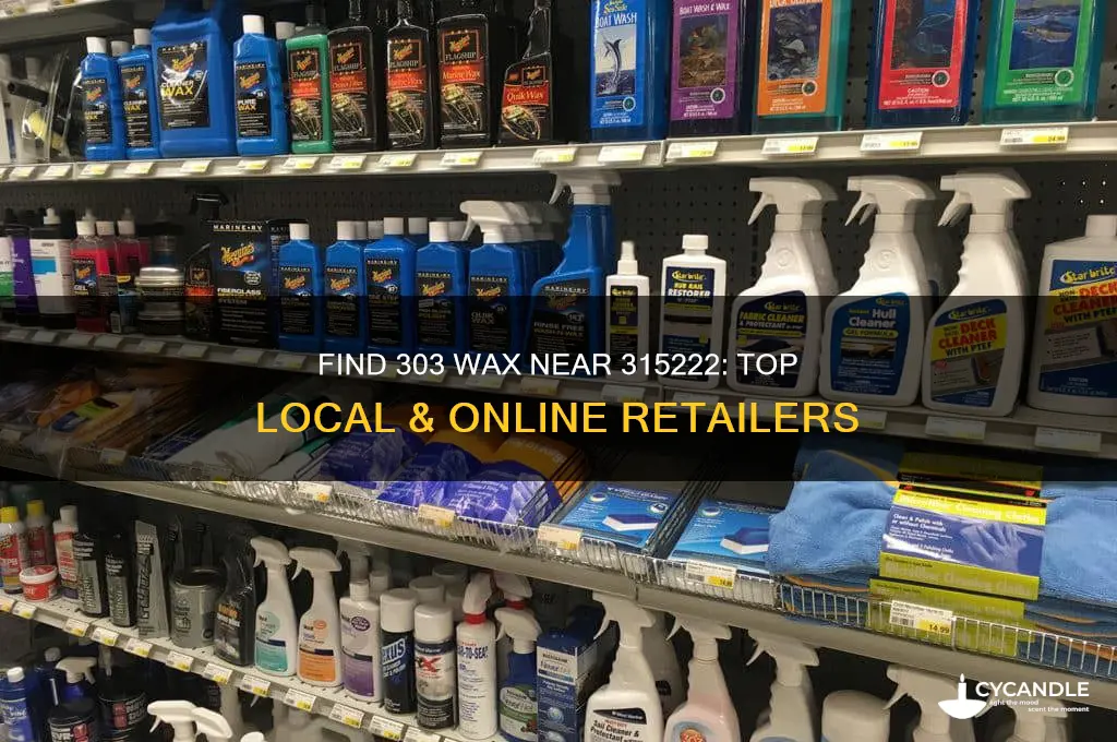 where can i buy 303 wax near 315222