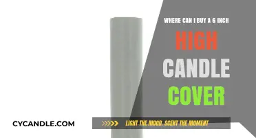 Where to Find 6-Inch High Candle Covers for Purchase