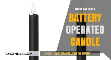 Where to Buy Battery-Operated Candles: Top Retailers and Online Stores