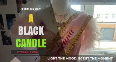 Where to Buy Black Candles: Top Retailers and Online Stores