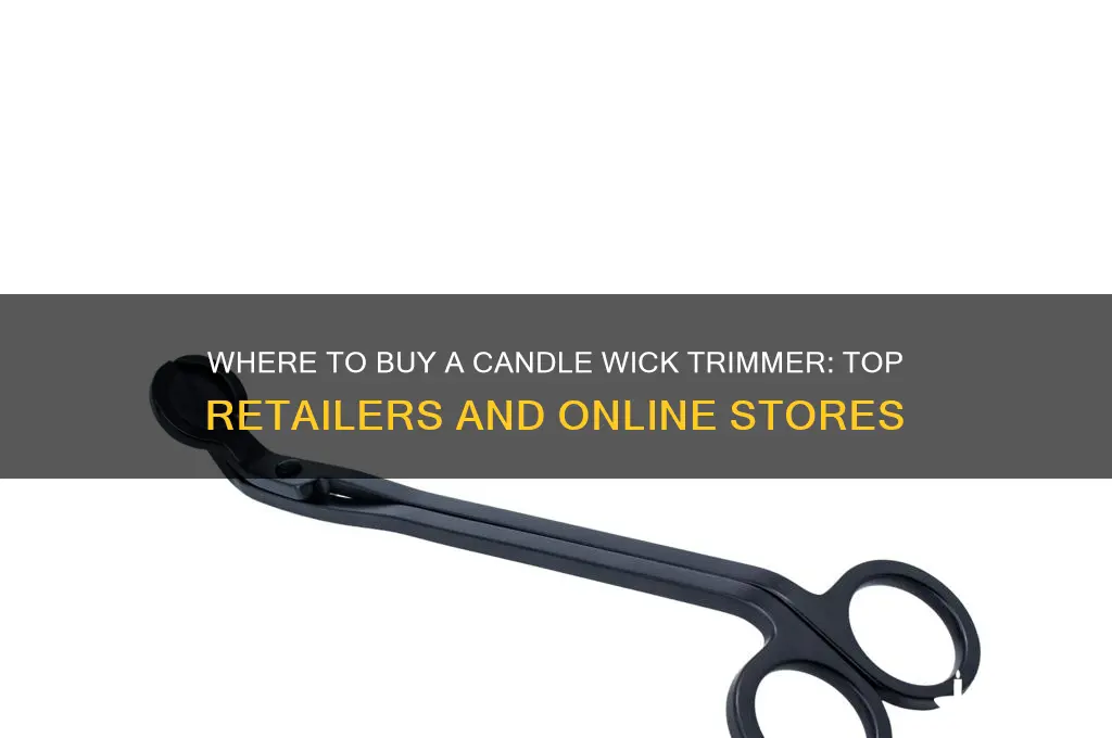 where can i buy a candle wick trimmer