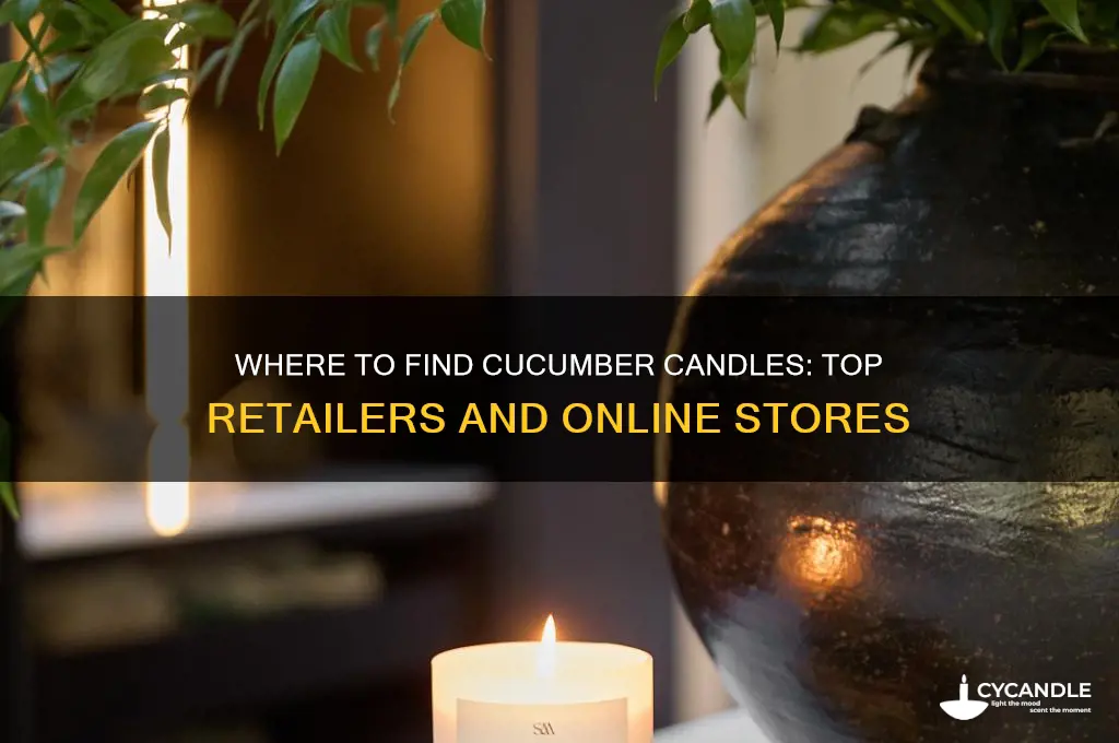 where can i buy a cucumber candle