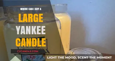 Where to Buy Large Yankee Candles: Top Retailers & Online Stores