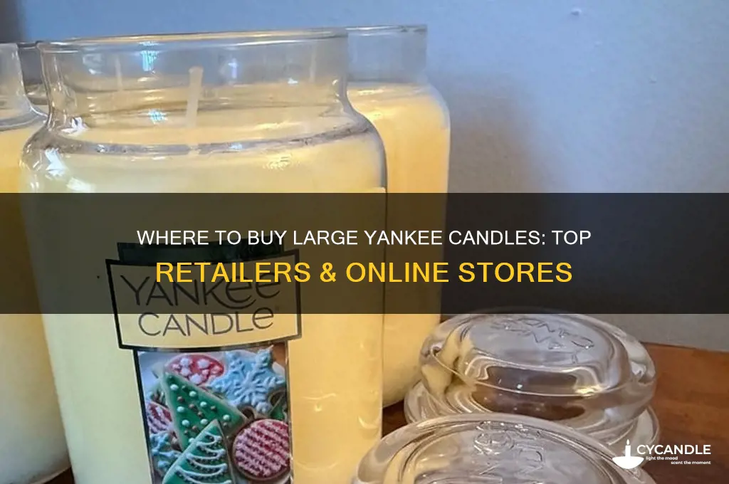 where can i buy a large yankee candle