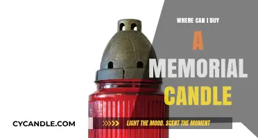 Where to Purchase Memorial Candles: A Comprehensive Guide