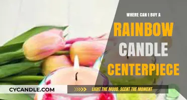 Where to Buy Stunning Rainbow Candle Centerpieces for Any Occasion