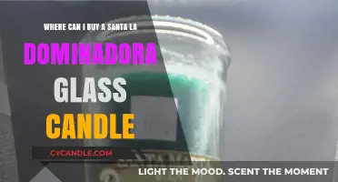 Where to Buy Santa La Dominadora Glass Candles: A Guide