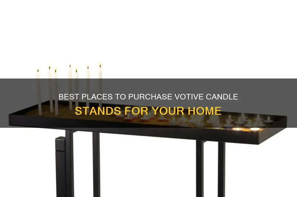 where can i buy a votive candle stand