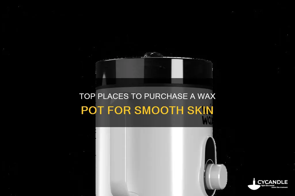 where can i buy a wax pot