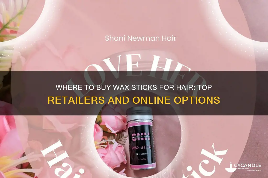 where can i buy a wax stick for hair