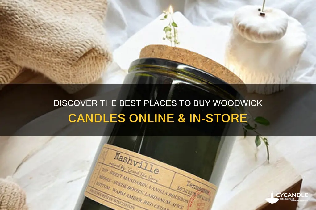 where can i buy a woodwick candle