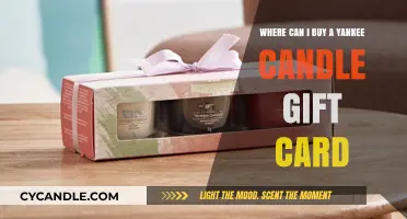 Where to Buy Yankee Candle Gift Cards: A Complete Guide