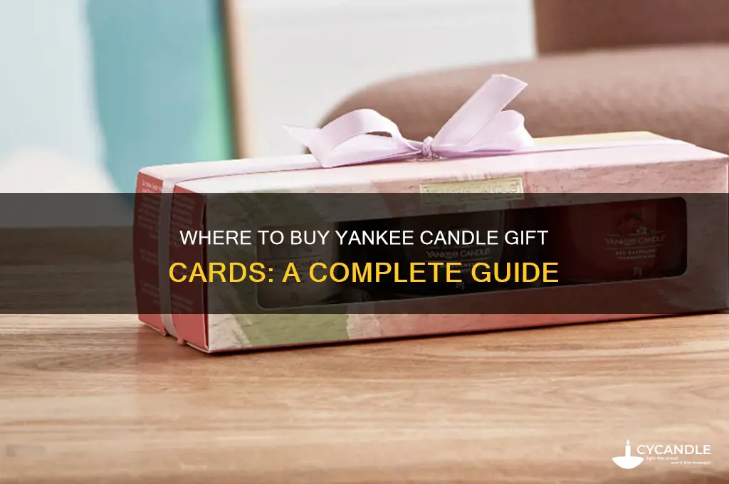 where can i buy a yankee candle gift card