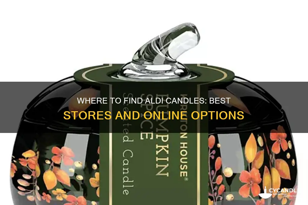 where can i buy aldi candles