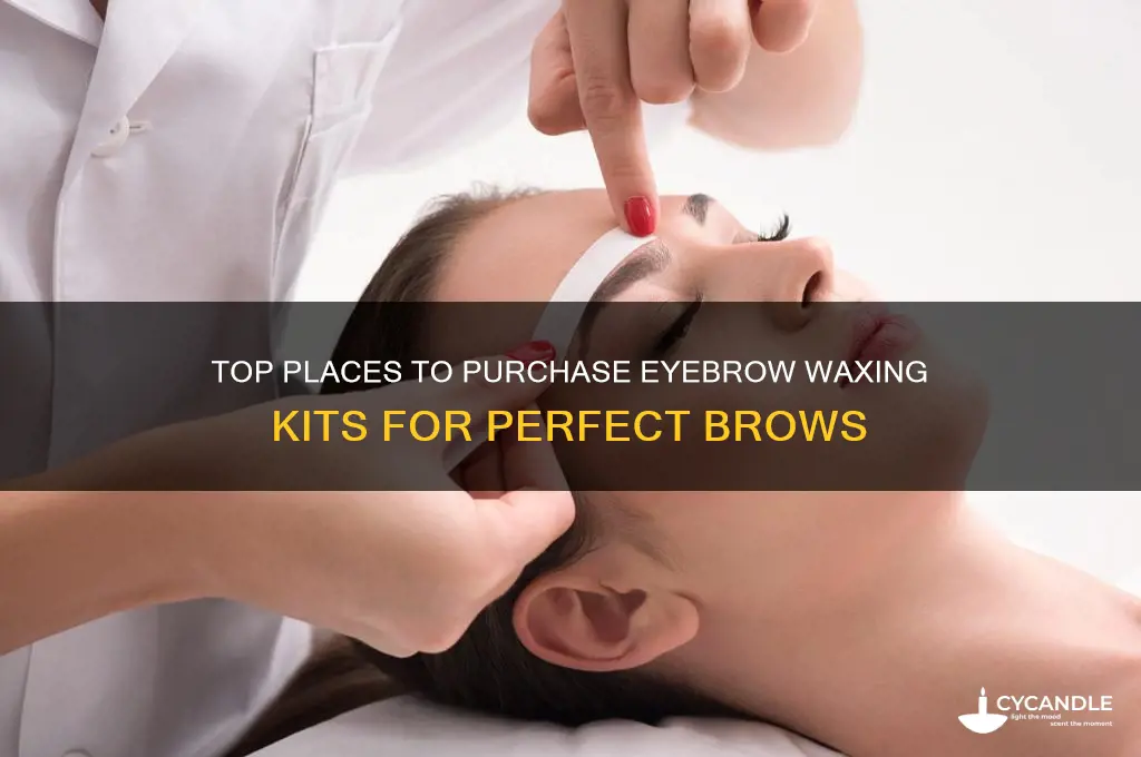 where can i buy an eyebrow waxing kit
