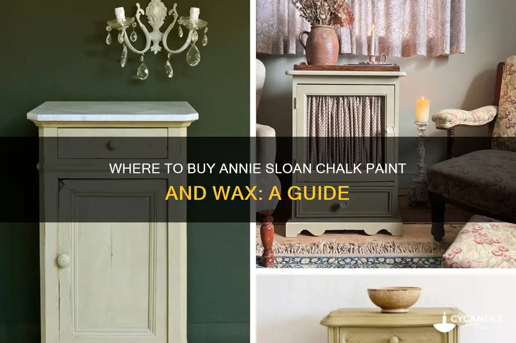 where can i buy annie sloan chalk paint and wax