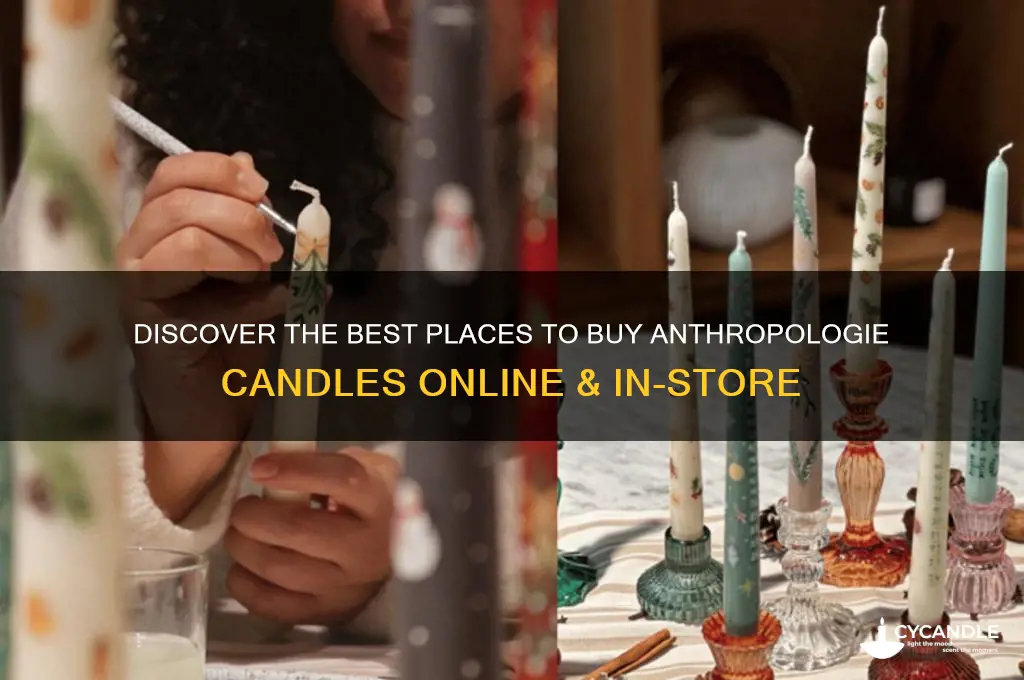 where can i buy anthropologie candles