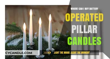 Best Places to Buy Battery Operated Pillar Candles Online