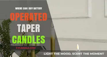 Where to Buy Battery-Operated Taper Candles: Top Retailers and Options