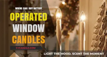 Best Places to Buy Battery-Operated Window Candles Online & In-Store