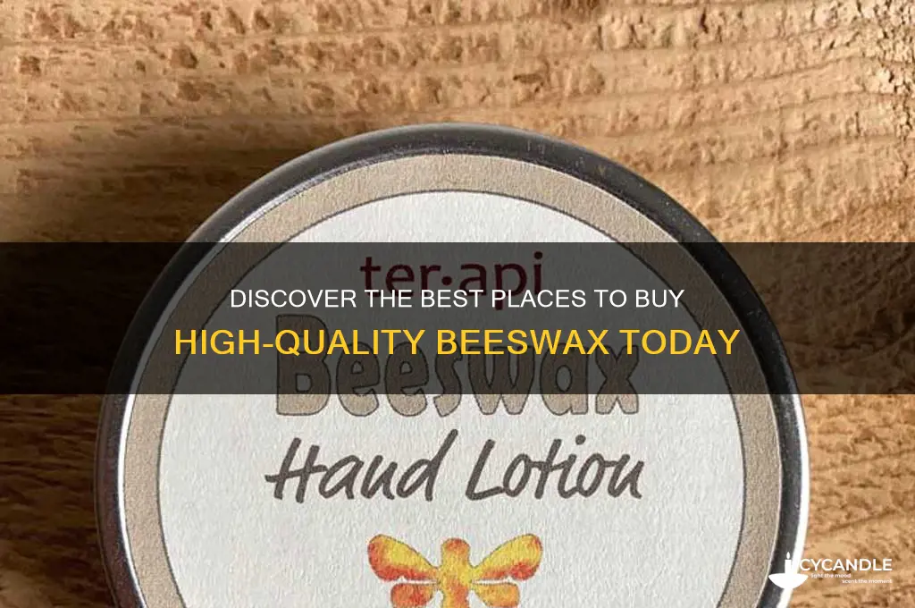 where can i buy bee wax