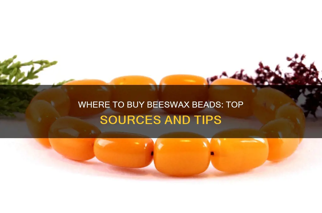 where can i buy beeswax beads
