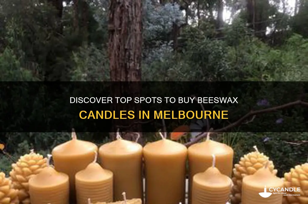 where can i buy beeswax candles in melbourne