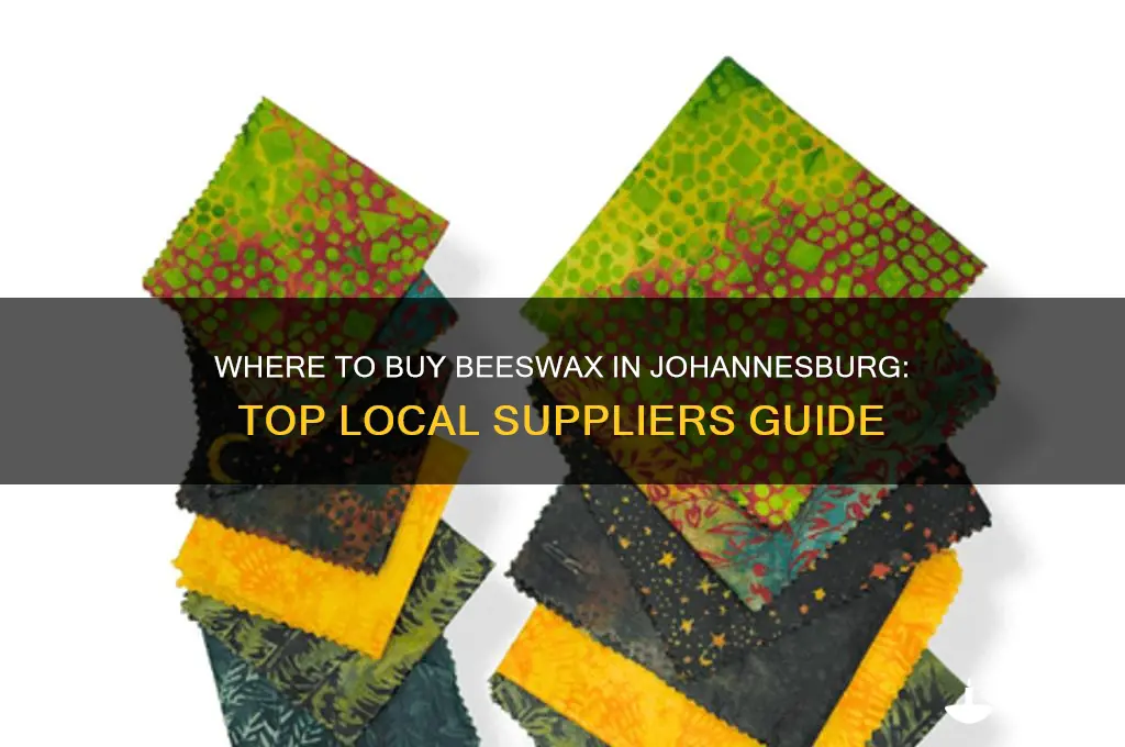 where can i buy beeswax in johannesburg