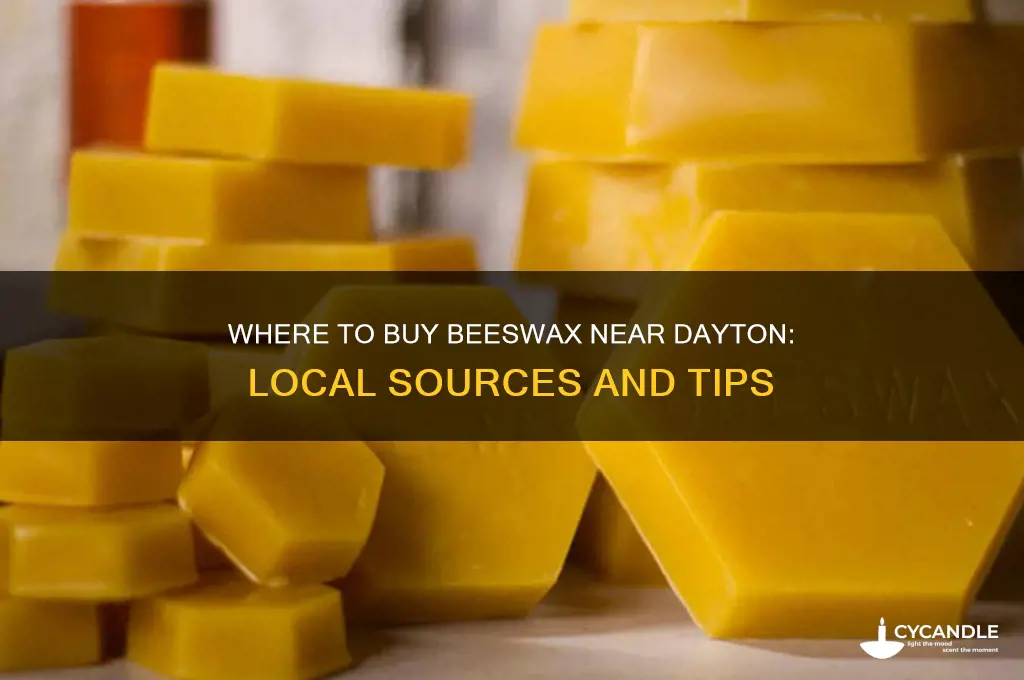 where can i buy beeswax near dayton