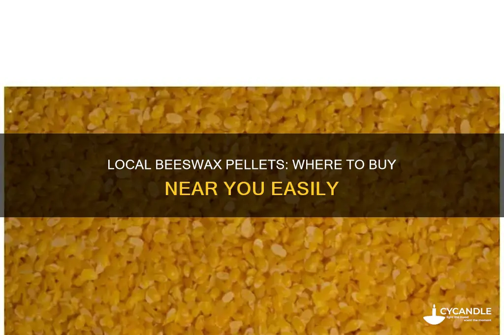 where can i buy beeswax pellets locally