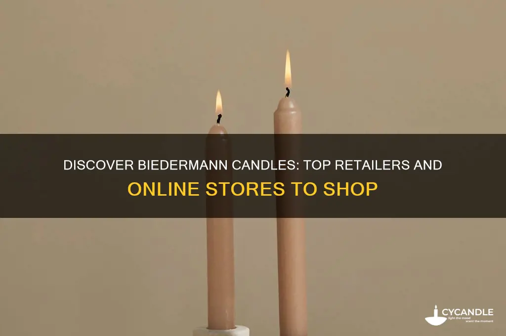 where can i buy biedermann candles