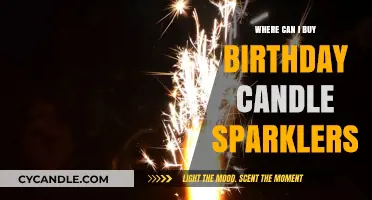 Best Places to Buy Birthday Candle Sparklers for Celebrations